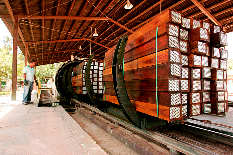 área técnica en madera Pallars Fustes